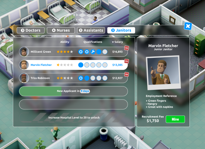 Two Point Hospital Redesign thumbnail